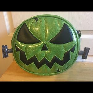 Love Pain and Stitches Frankenstein Pumpkin Bag
